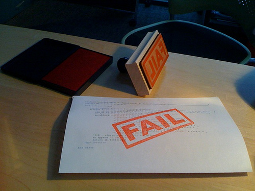 new project manager fail by hans.gerwitz via Flickr